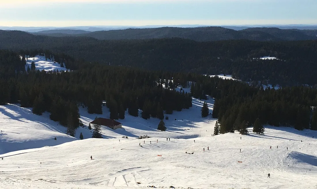 La neige au rendez-vous dans le Jura 